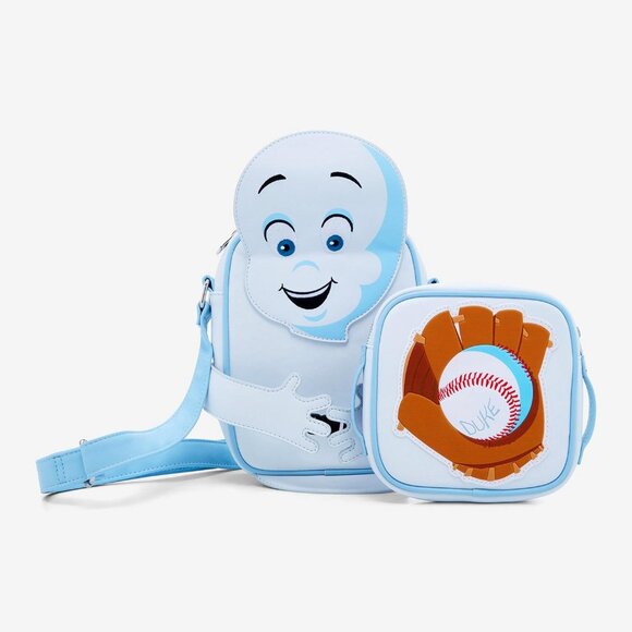 Loungefly Casper Crossbody with Detachable Pouch - Picture 3 of 4